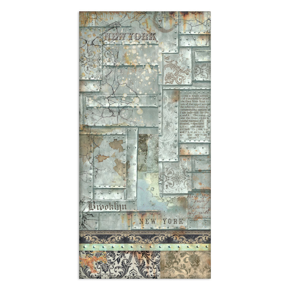 Stamperia Collectables Double-Faced Paper 6X12 - Sir Vagabond Aviator