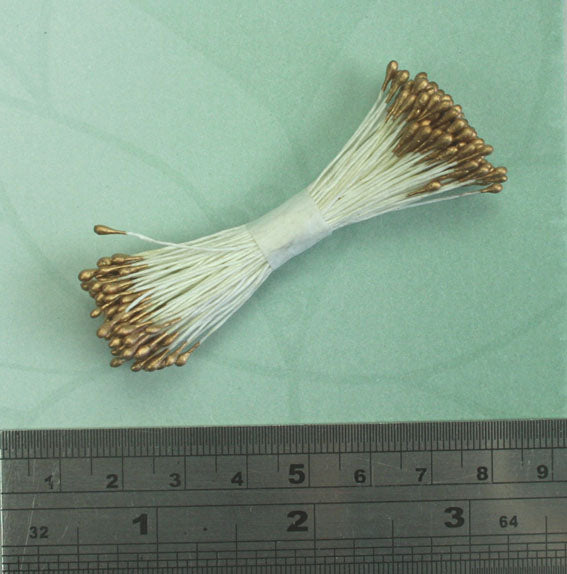 Stamen 65mm- Gold Pearl