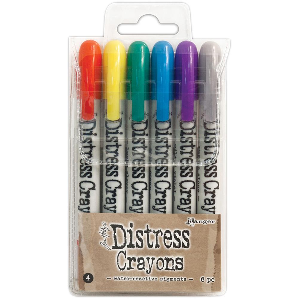 Tim Holtz Distress Crayon Set - 4