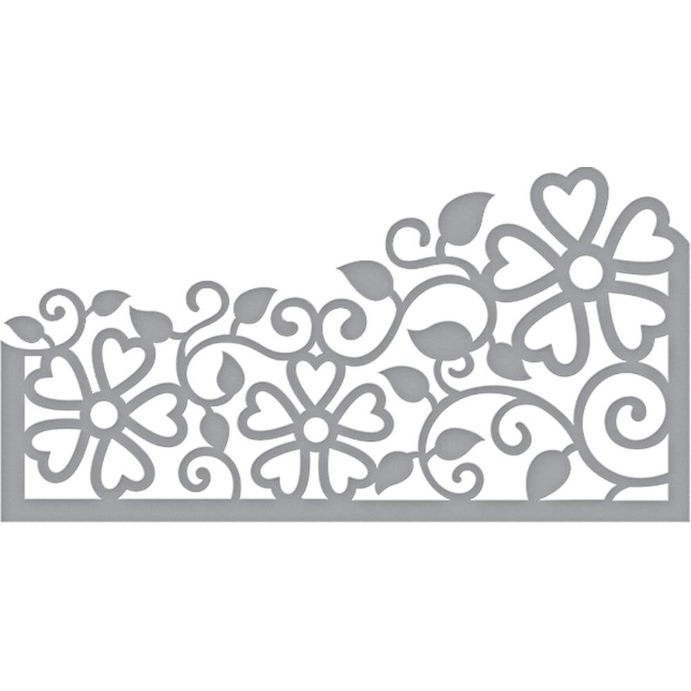 Spellbinders Shapeabilities Dies- Side Floral Panel