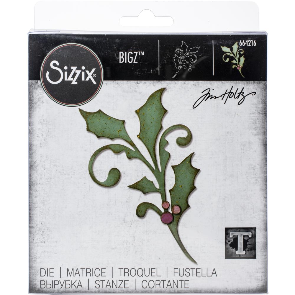 Sizzix Bigz Large Die By Tim Holtz - Seasonal Scroll