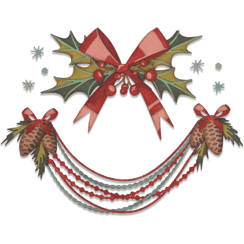 Sizzix Framelits Dies By Tim Holtz - Deck The Halls