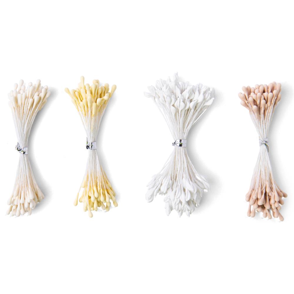 Sizzix Making Essential Flower Stamens - White & Cream