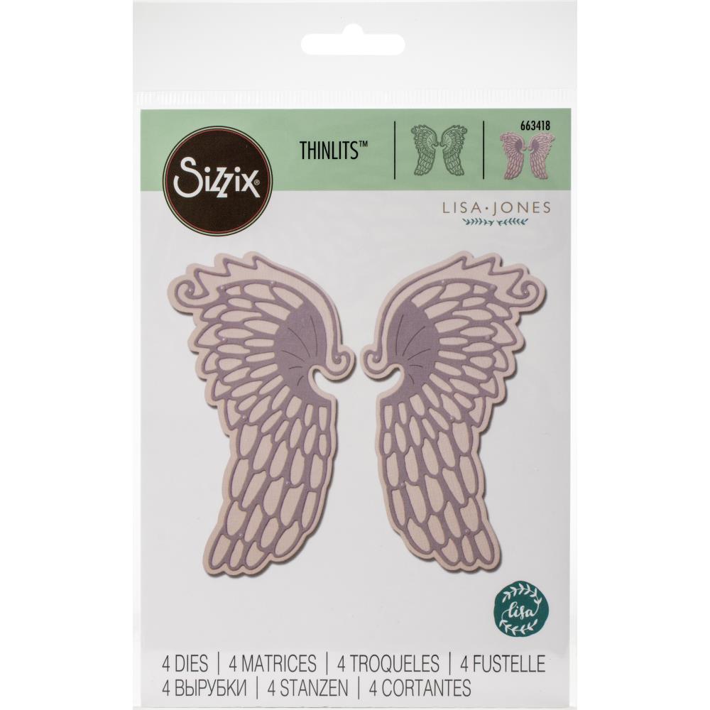 Sizzix Thinlits Die - Angel Wings