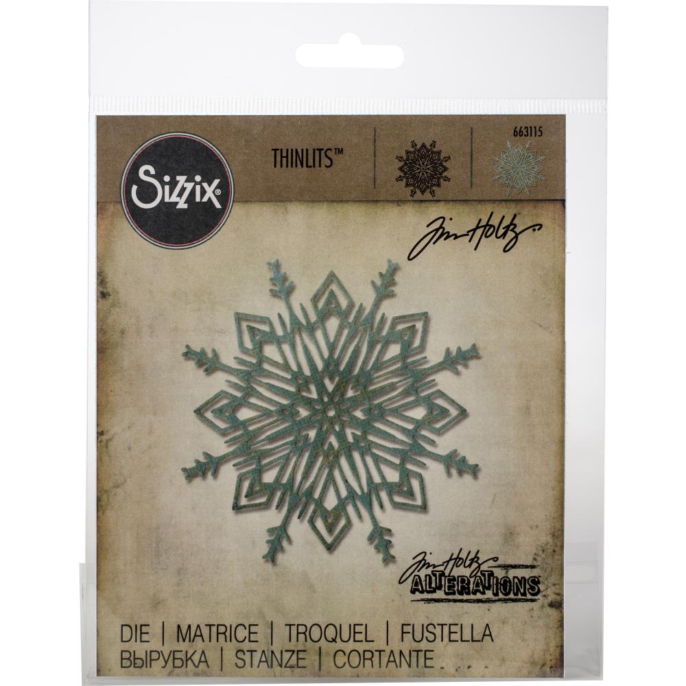 Sizzix Thinlits Dies By Tim Holtz - Flurry #4