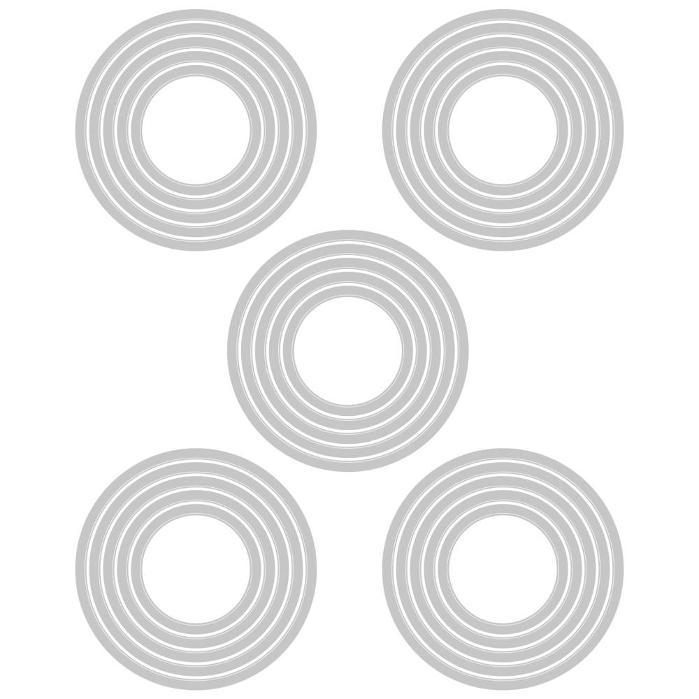 Sizzix Thinlits Dies By Tim Holtz - Stacked Circles