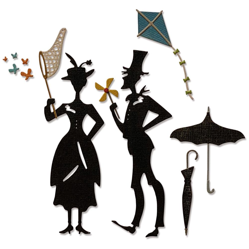 Sizzix Thinlits Dies By Tim Holtz - The Park