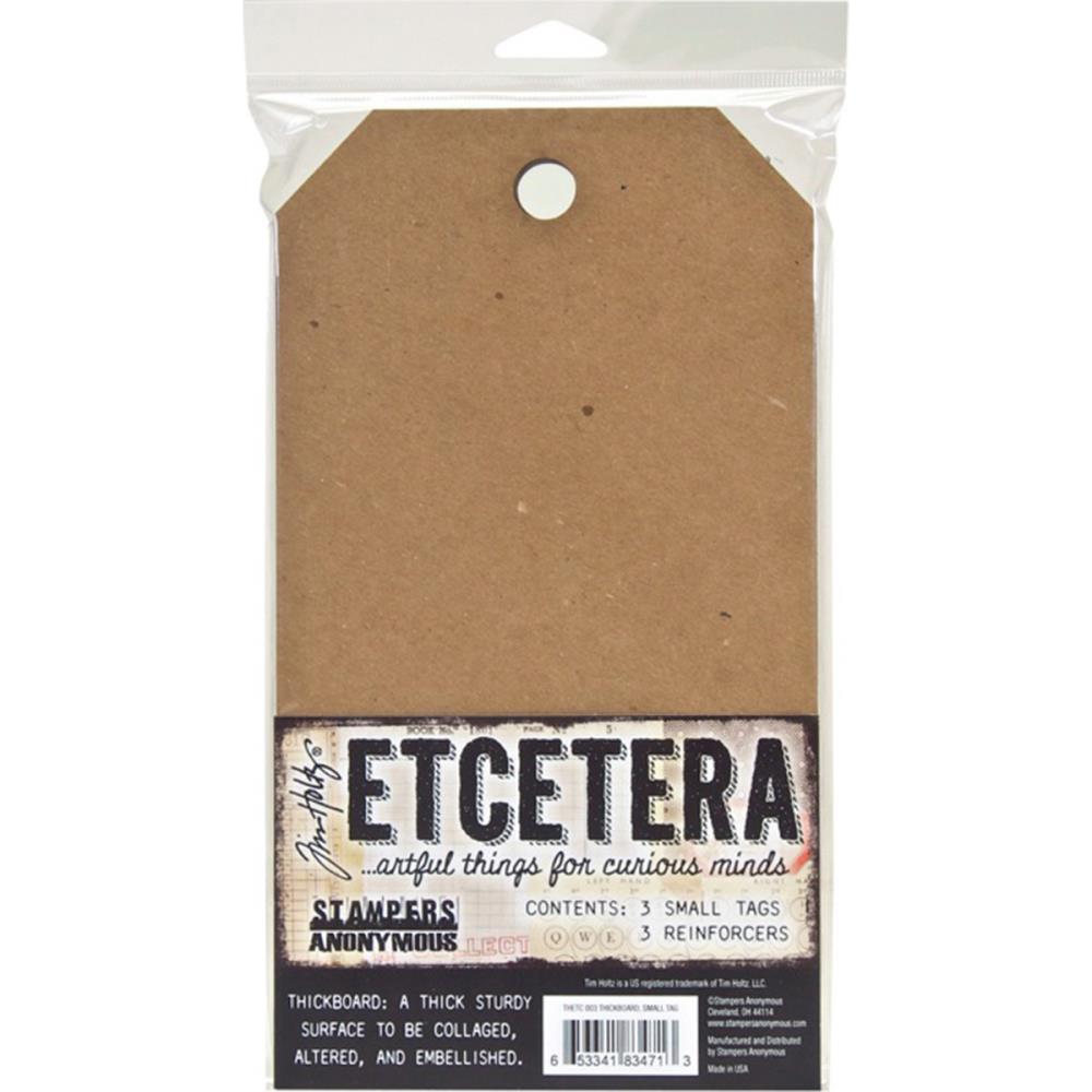 Tim Holtz - Etcetera - Small Tag 3pk