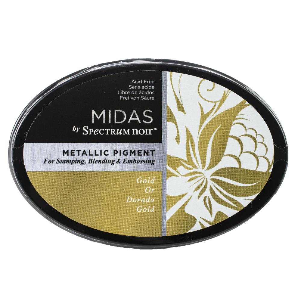 Spectrum Noir Midas Metallic Ink Pad - Gold
