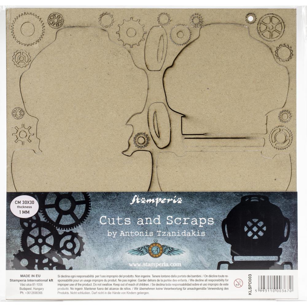 Stamperia Decorative Chips - Seadiver