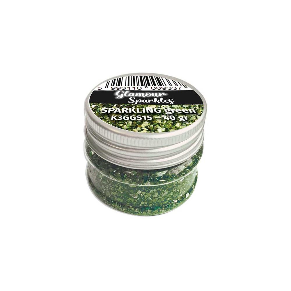 Stamperia Sparkles - Sparkling Green