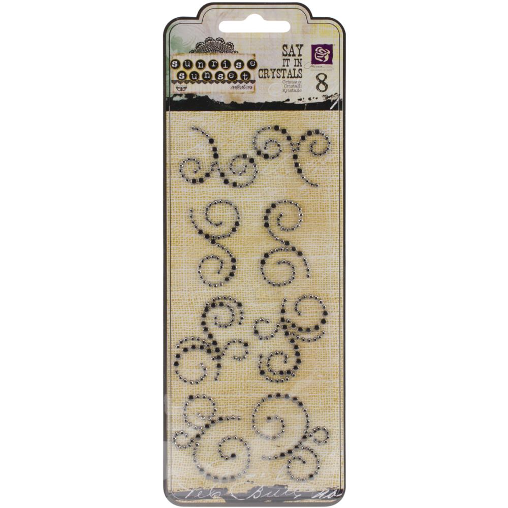 Sunrise Sunset Say It In Crystals Adhesive