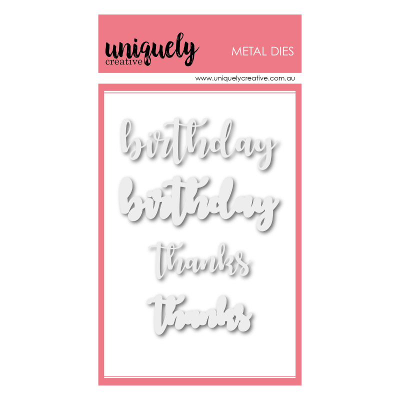 Uniquely Creative - SWEET SENTIMENTS DIE