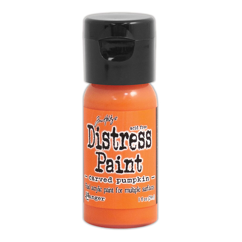 Tim Holtz Distress Paint Flip - Carved Pumpkin