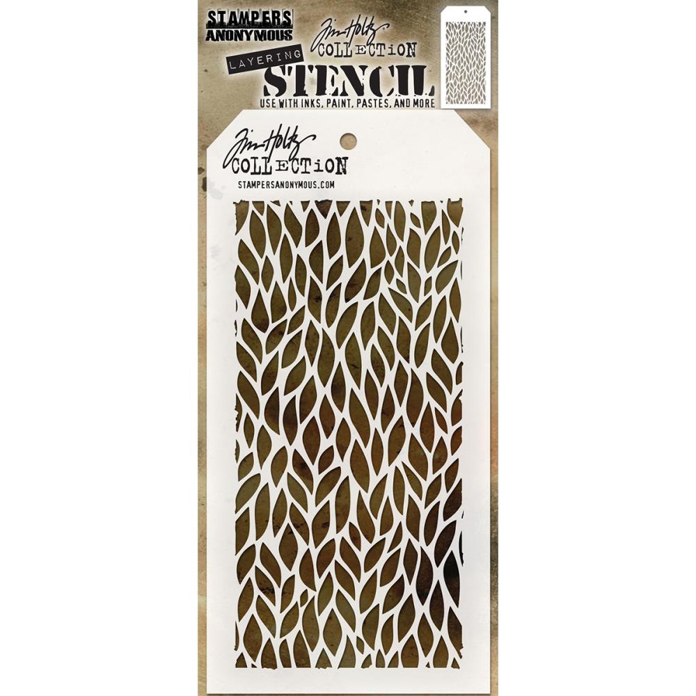Tim Holtz - Layering Stencil - Leafy