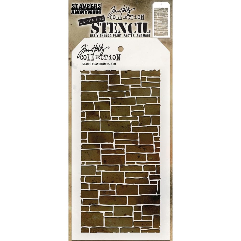 Tim Holtz - Layering Stencil - Slate
