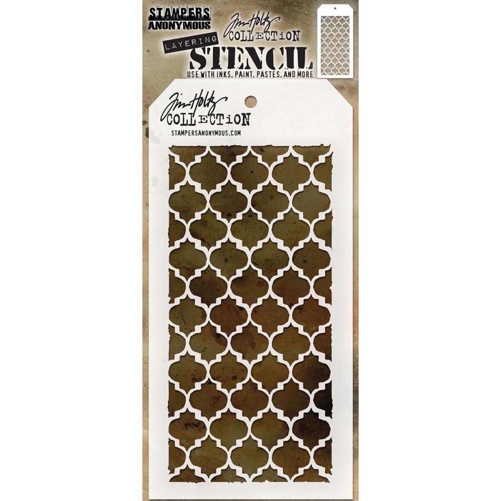 Tim Holtz - Layering Stencil - Trellis