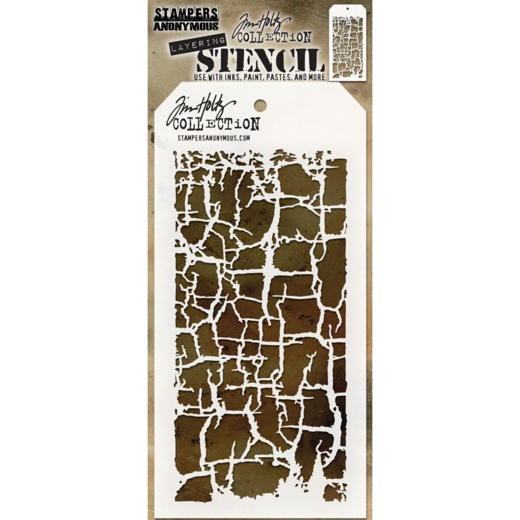 Tim Holtz - Layering Stencil - Decayed