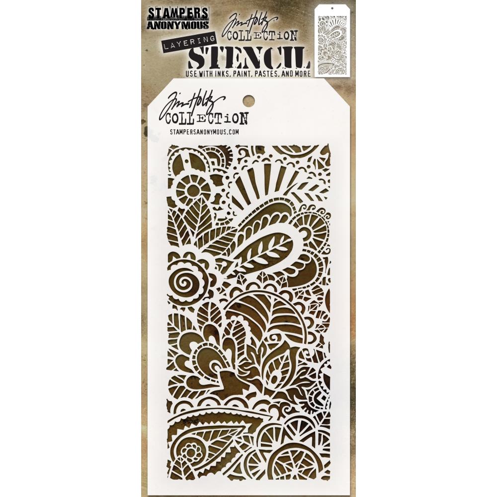 Tim Holtz - Layering Stencil - Doodle Art 1