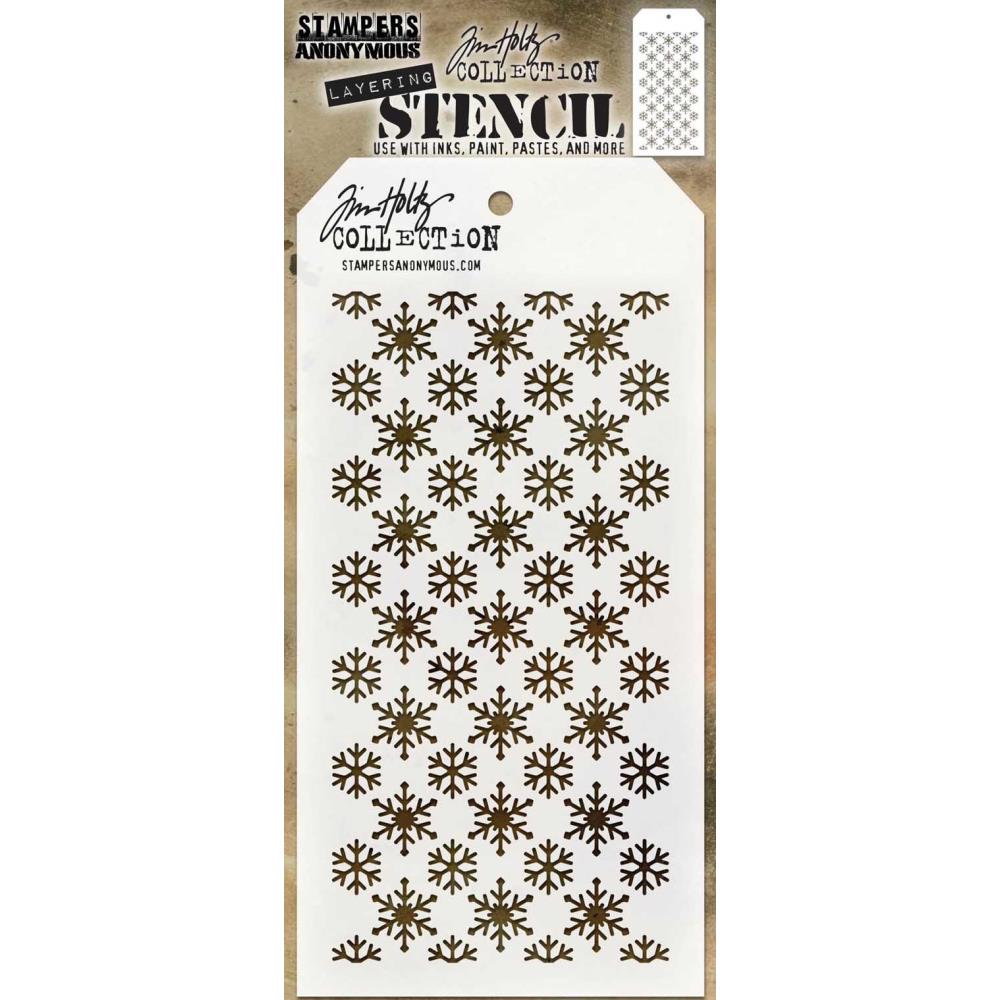 Tim Holtz - Layering Stencil - Flurries