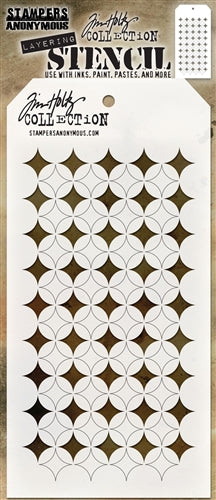 Tim Holtz - Layering Stencil - Shifter Burst