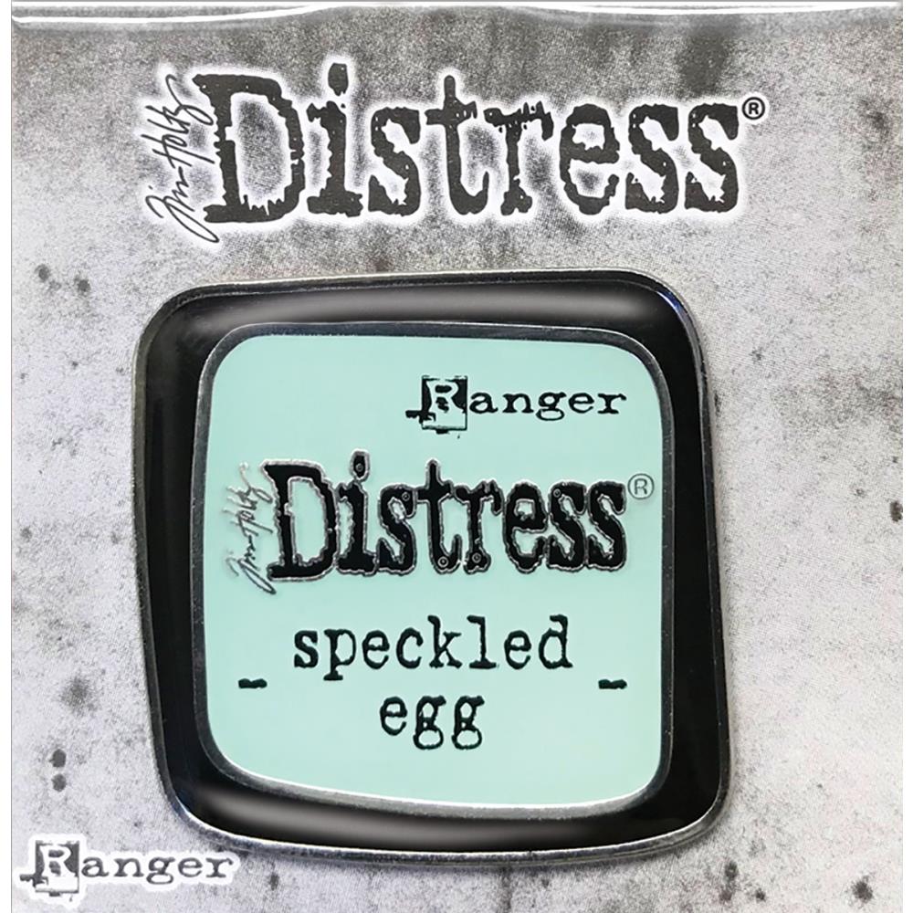 Tim Holtz Distress Enamel Collector Pin - Speckled Egg