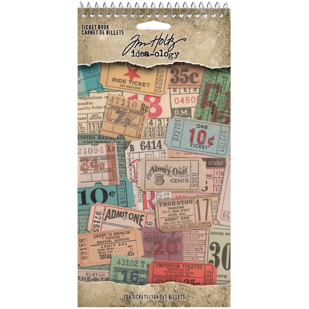 Tim Holtz Idea-Ology - Ticket Book