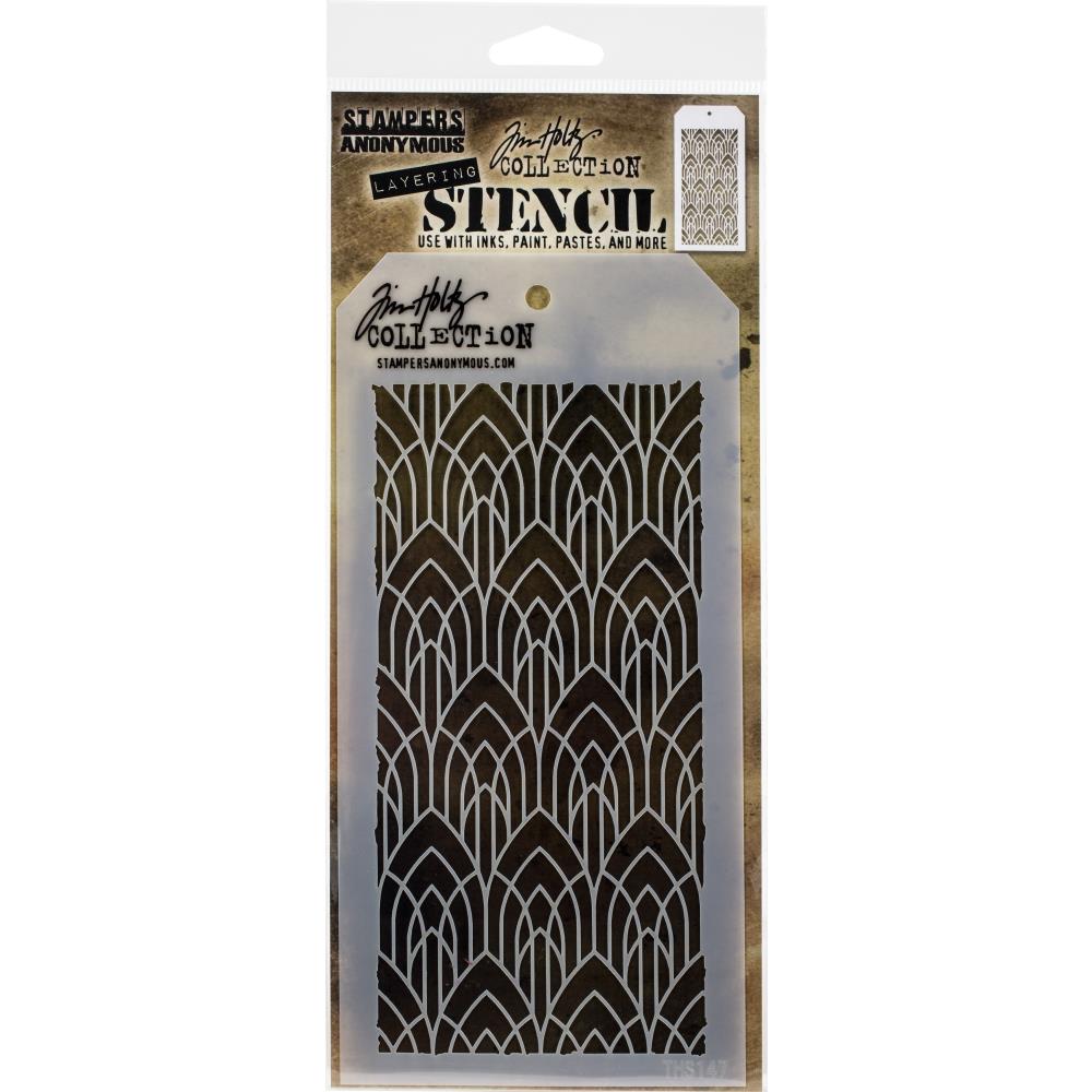Tim Holtz Layered Stencil - Deco Arch
