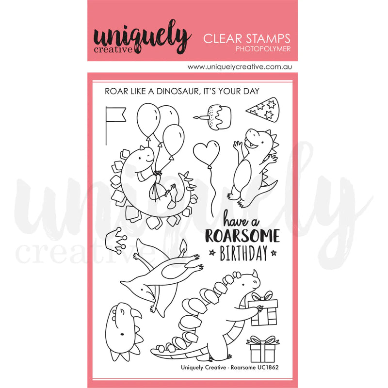 Uniquely Creative - Roarsome Stamp