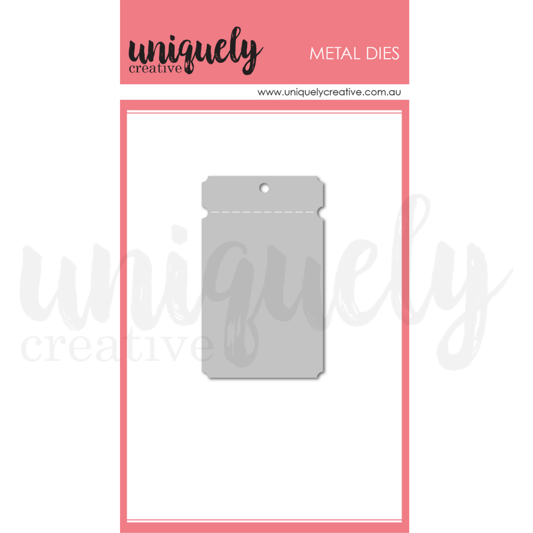 Uniquely Creative - Ticket Tag Die