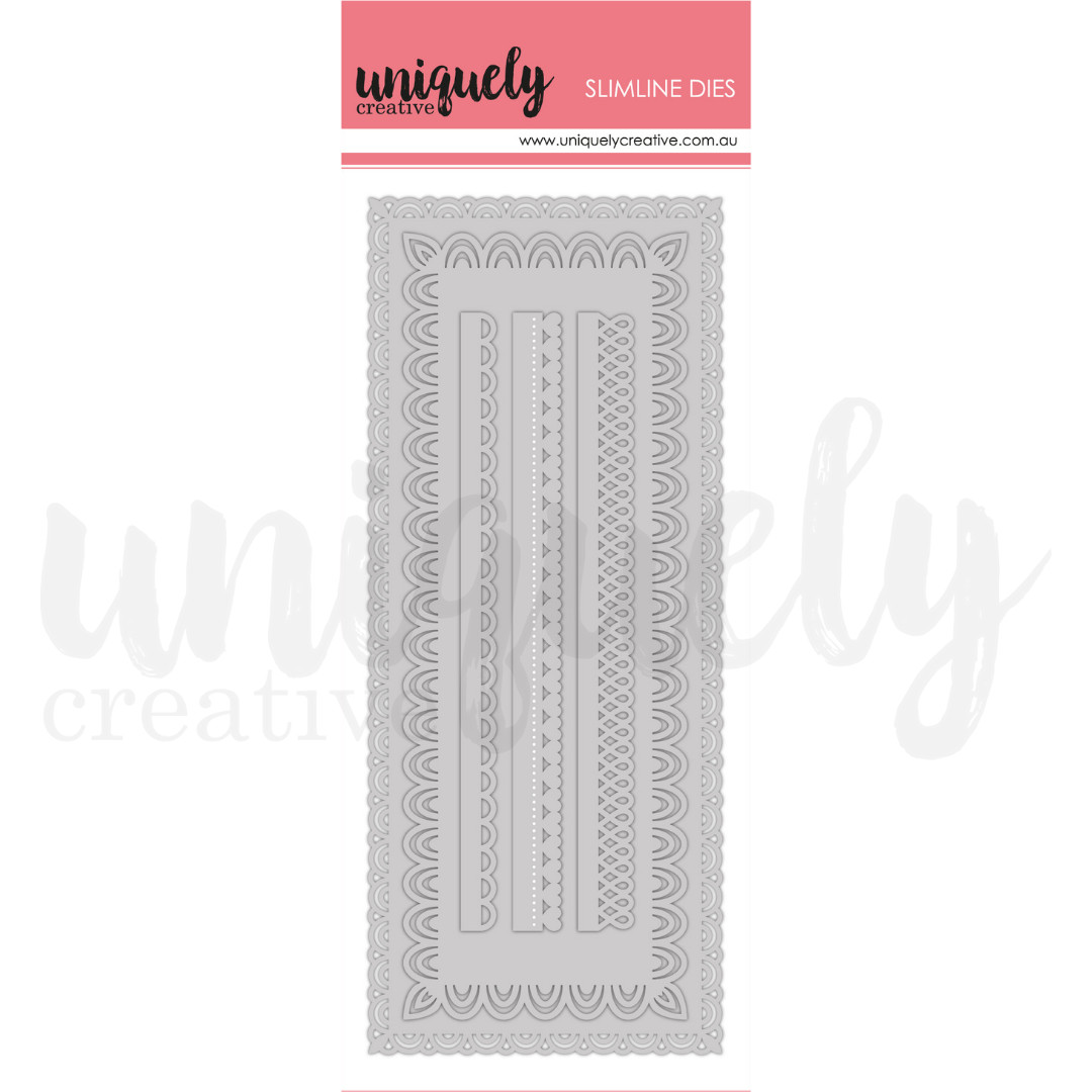 Uniquely Creative - SLIM LACY BORDERS DIE