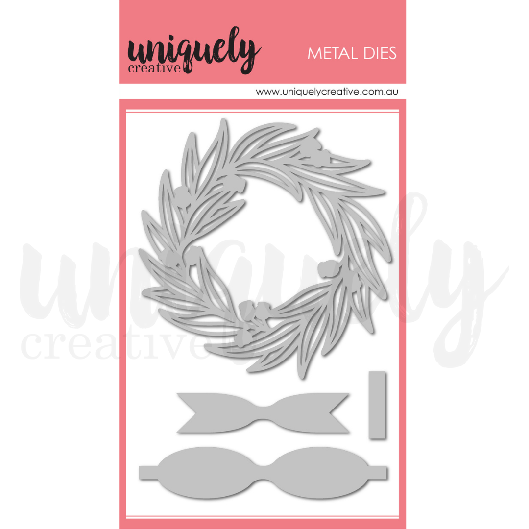 Uniquely Creative - Eucalyptus Wreath Die