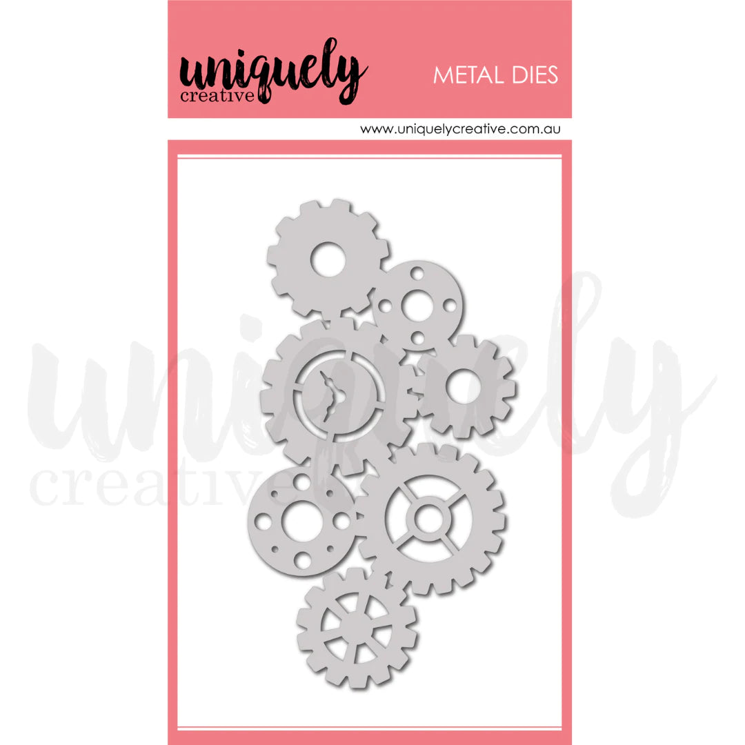 Uniquely Creative - Die - Steampunk Gears