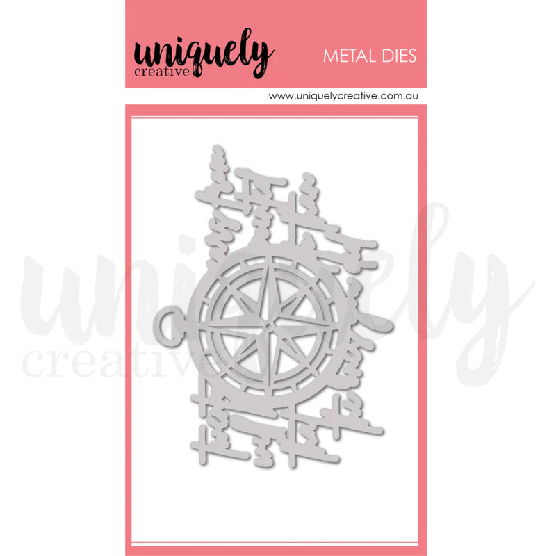 Uniquely Creative - Compass Script Die