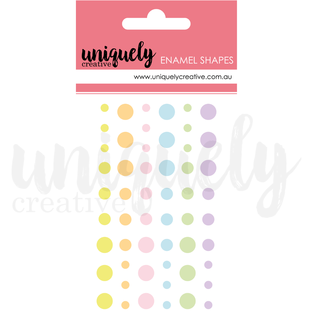 Uniquely Creative - Enamel Shapes - Summer