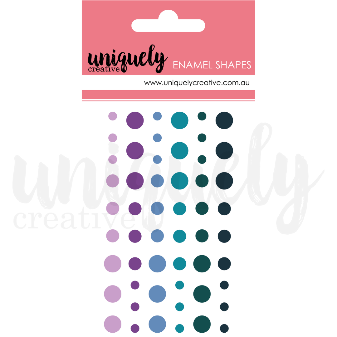 Uniquely Creative - Enamel Shapes - Winter