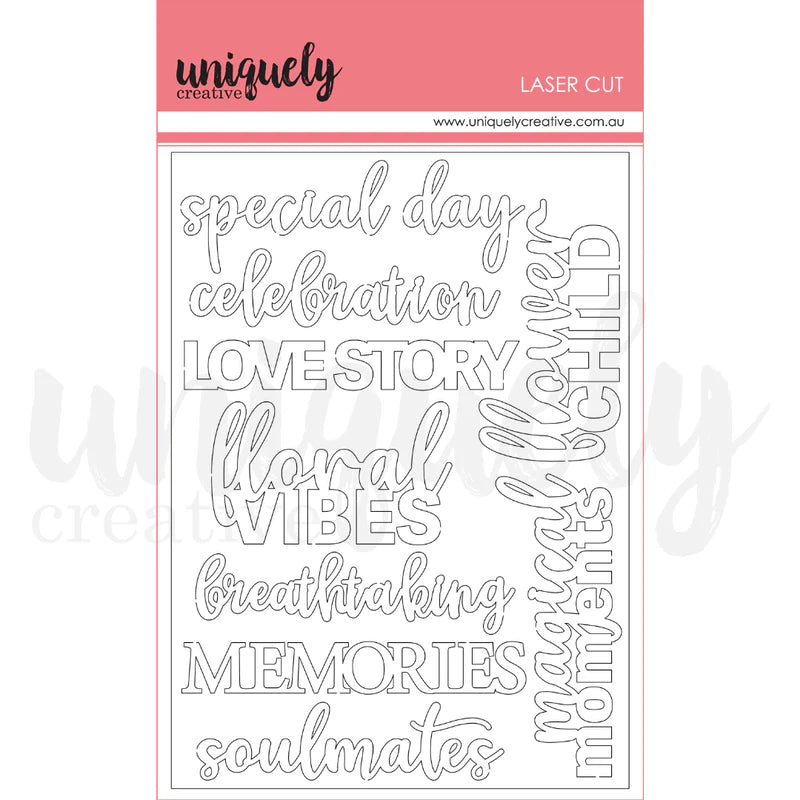 Uniquely Creative - Laser Cut - Boho Picnic