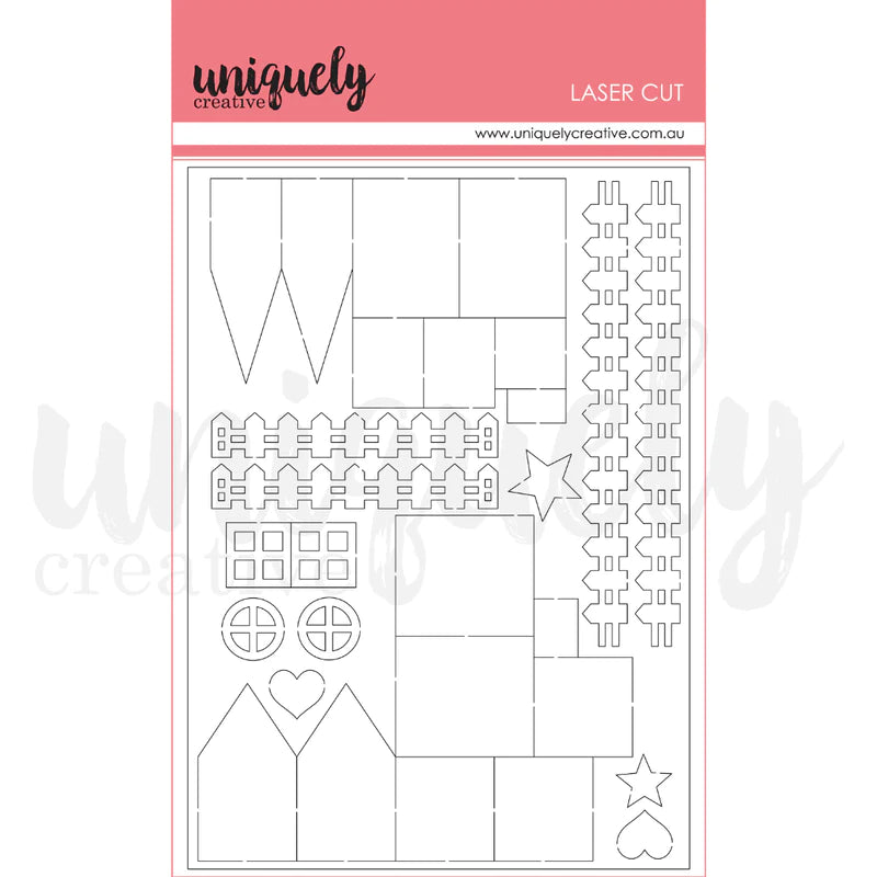 Uniquely Creative - Laser Cut - Tiny House 4