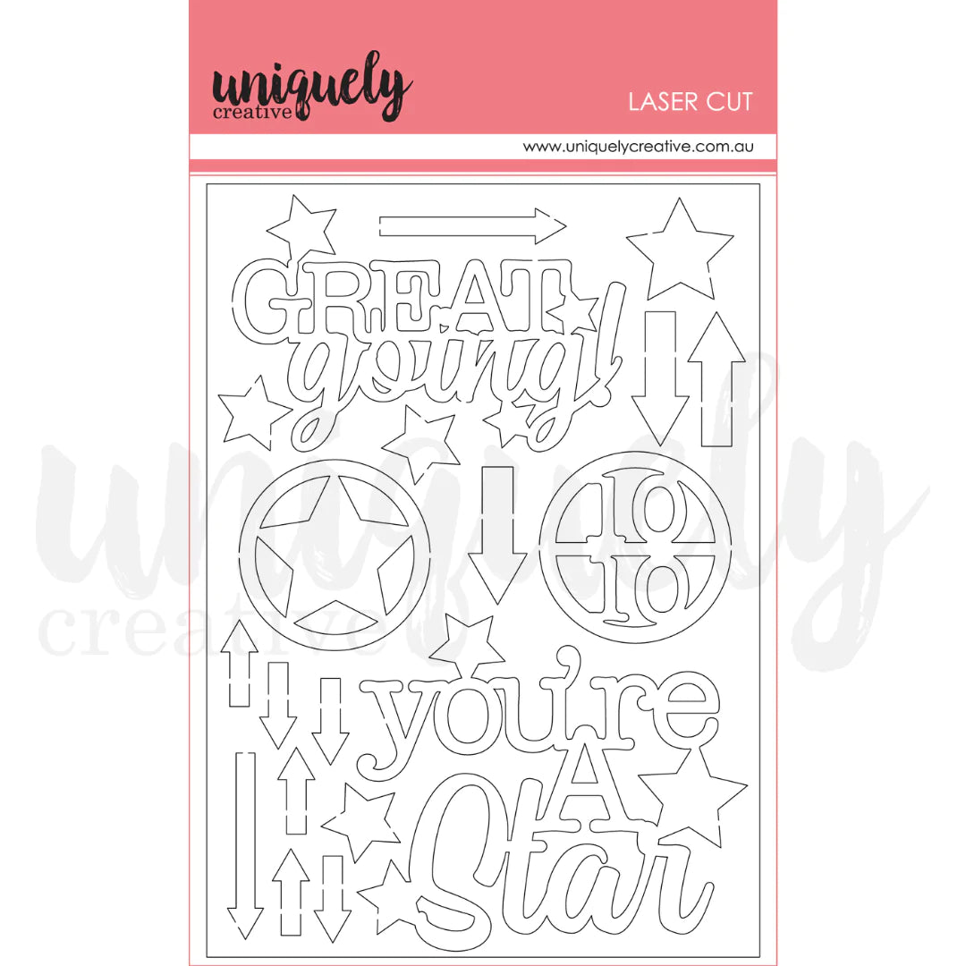 Uniquely Creative - Laser Cut - Class in Session