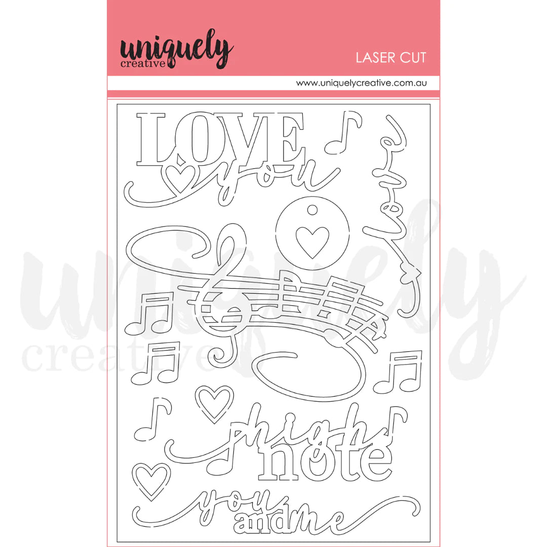 Uniquely Creative - Laser Cut - Summer Sonata