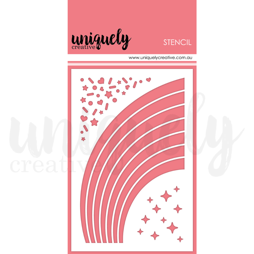 Uniquely Creative - Rainbow Magic - Stencil