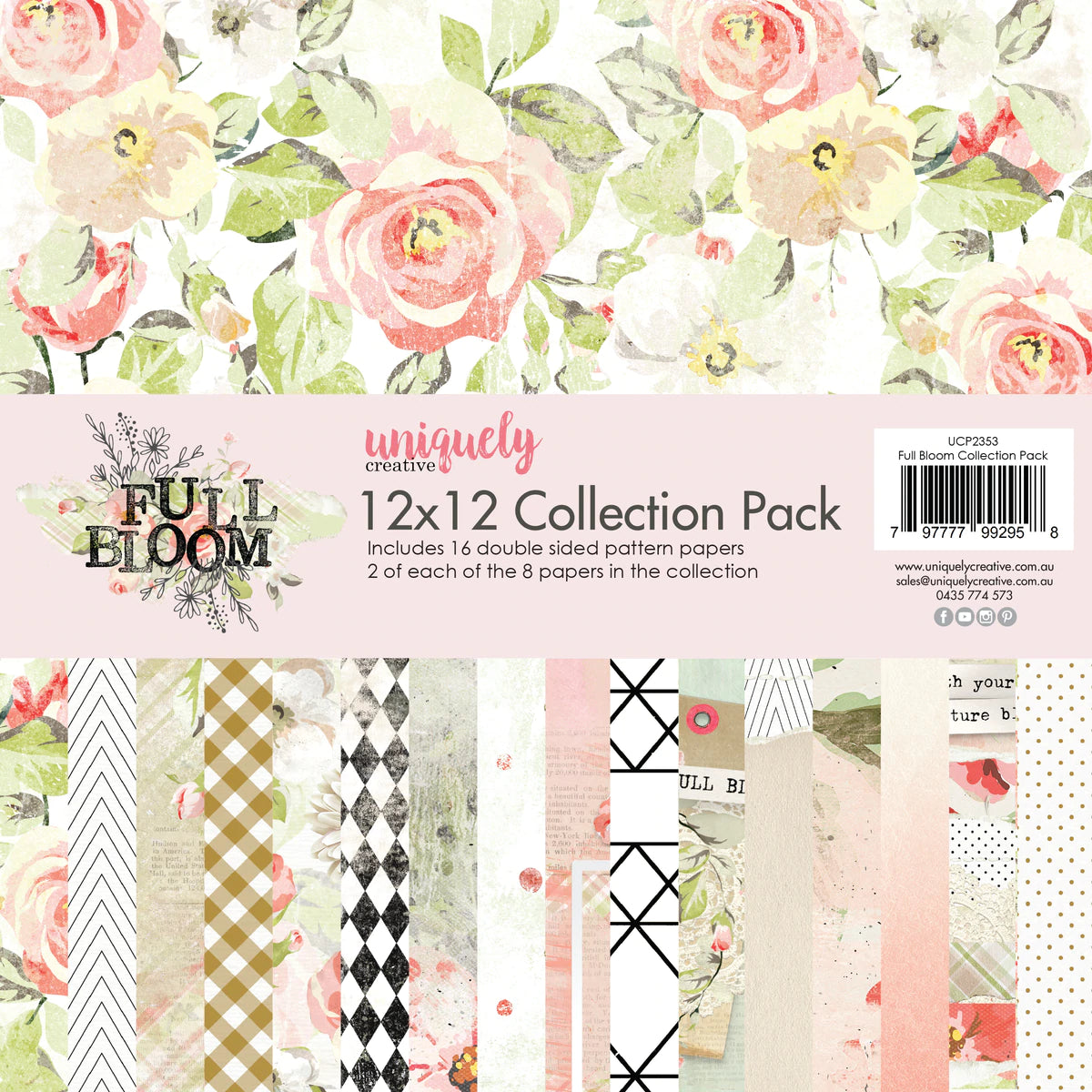 Uniquely Creative - 12x12 Collection Pack - Full Bloom