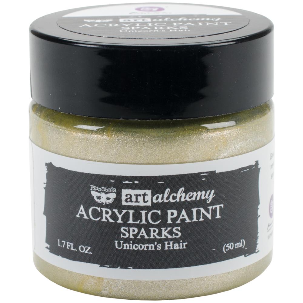 Finnabair Art Alchemy Sparks Acrylic Paint - Unicorn's Hair