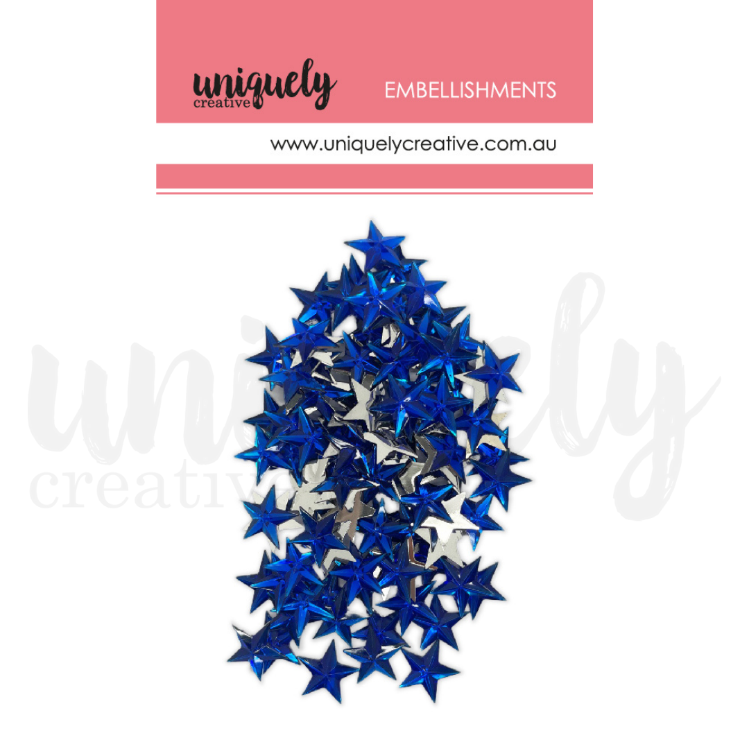Uniquely Creative - Navy Stars