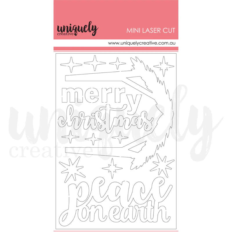 Uniquely Creative - Laser Cut - Aussie Nativity