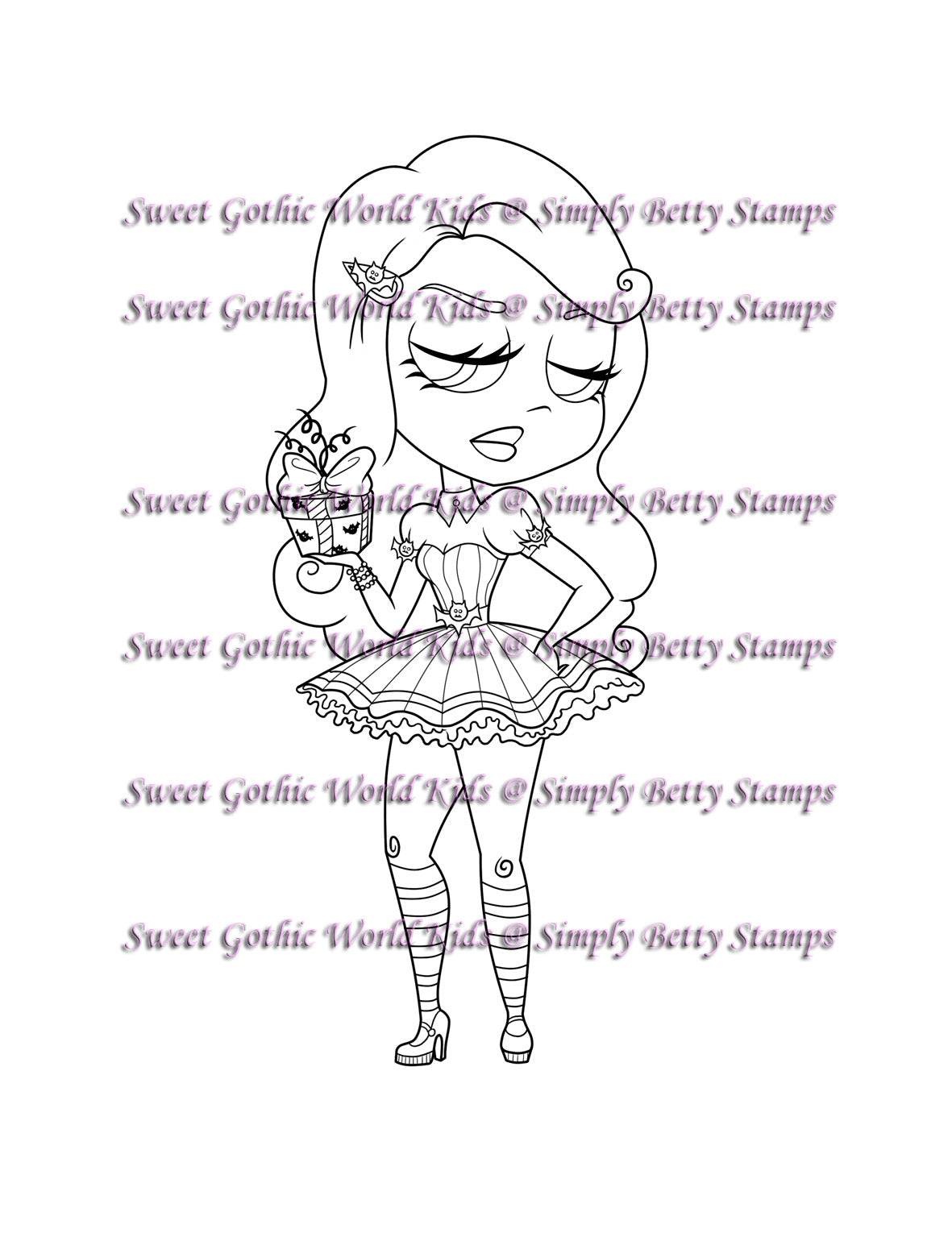 Sweet Gothic Birthday- Wednesday