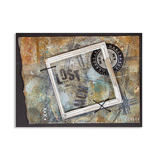 Spellbinders- Seth Apter Stamps- Window 2