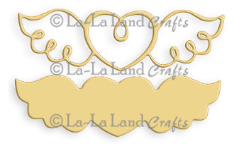 La La Land- Winged Heart Die (set of 2)