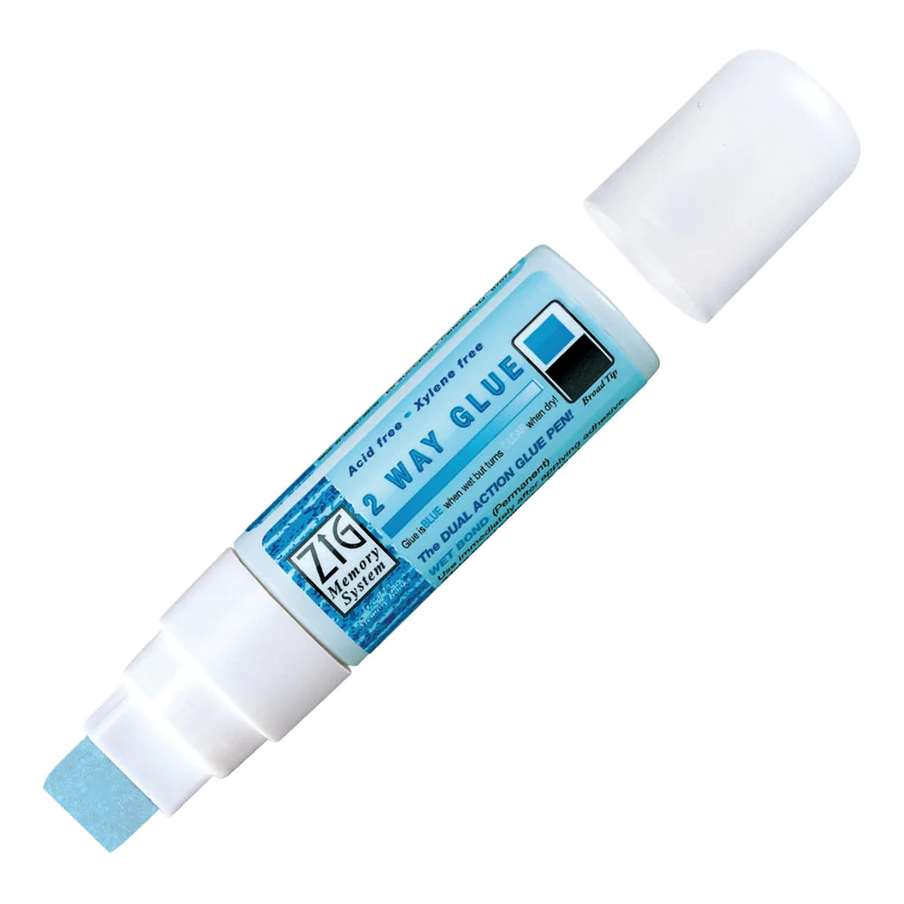 Zig 2-Way Glue Pen - Broad