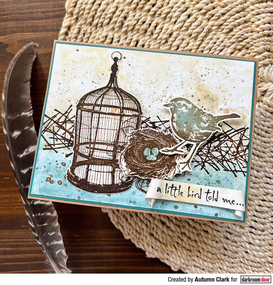 Abstract Stamp - Thin Sticks - Crafty Divas